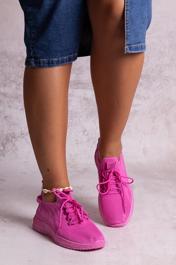 Pink sports sneakers by...
