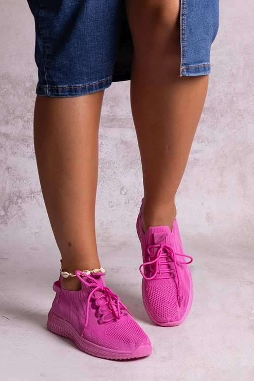 Pink sports sneakers by Donatil