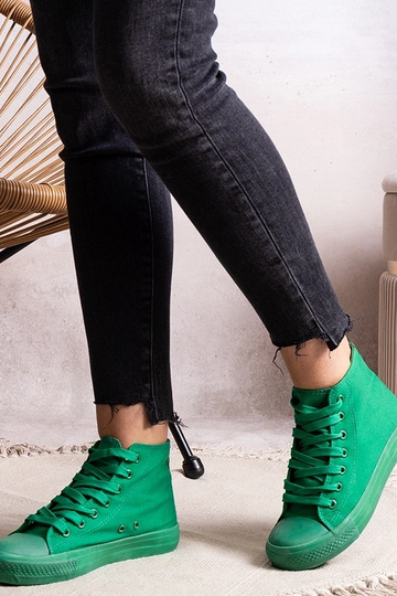 Zielone wysokie trampki Rafife 2