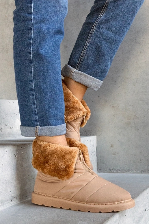 Black snowboots Arana