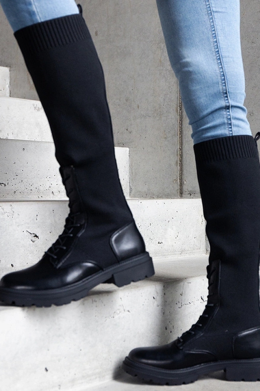 Black insulated boots Castro Black insulated boots Castro