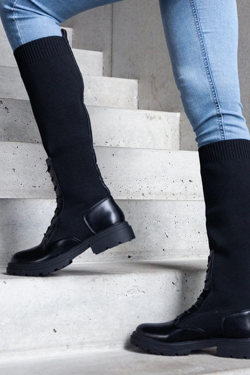 Black insulated boots Castro Black insulated boots Castro
