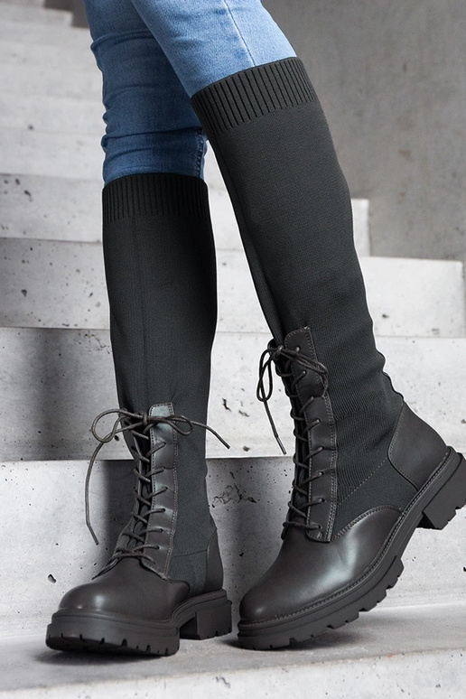 Black insulated boots Castro