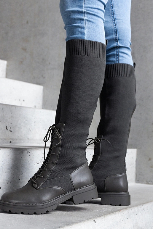 Black insulated boots Castro