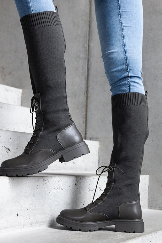 Black insulated boots Castro