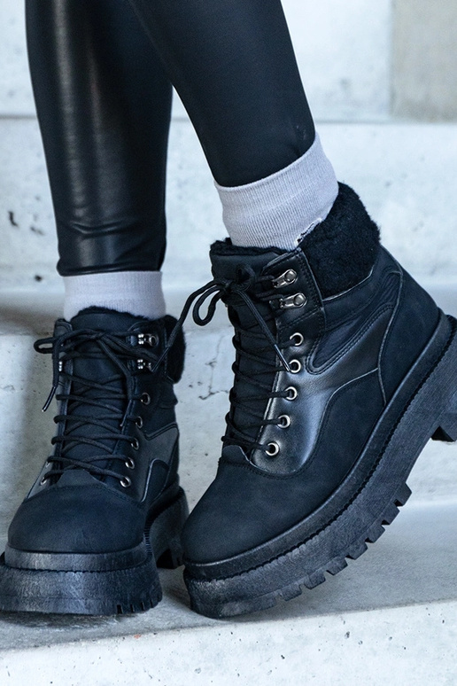 Black Kanga women's snow boots Black Kanga women's snow boots