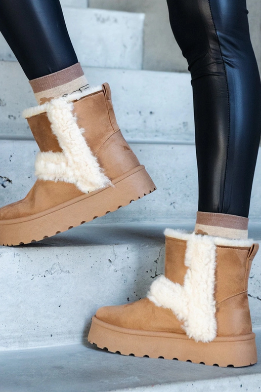 Navy-blue snowboots Emmie