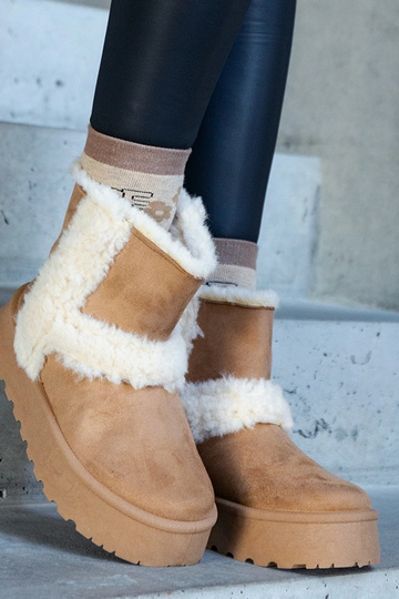 Navy-blue snowboots Emmie 2