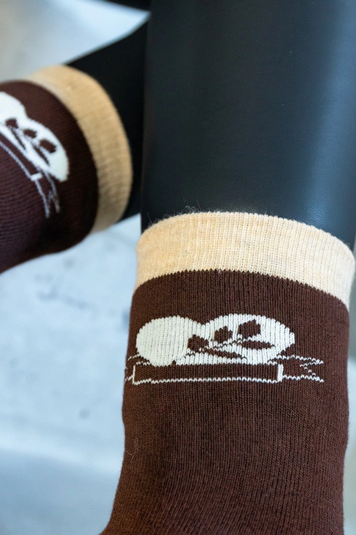 Red insulated socks Lima Bear