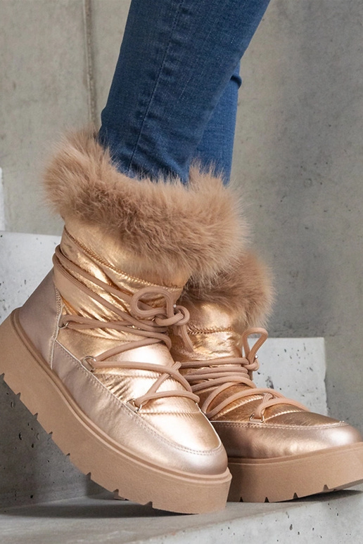 Black snowboots Arana