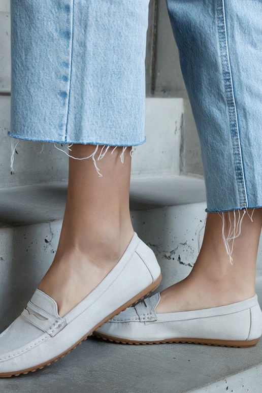 Silver loafers Ilana