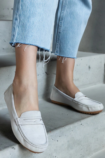 Silver loafers Ilana 2