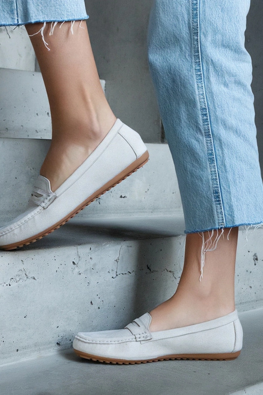 Silver loafers Ilana