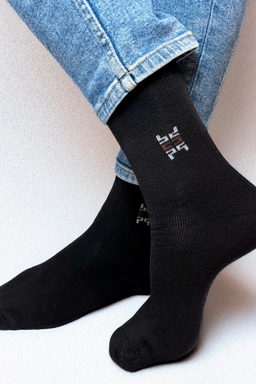 Czarne męskie ciepłe... 2