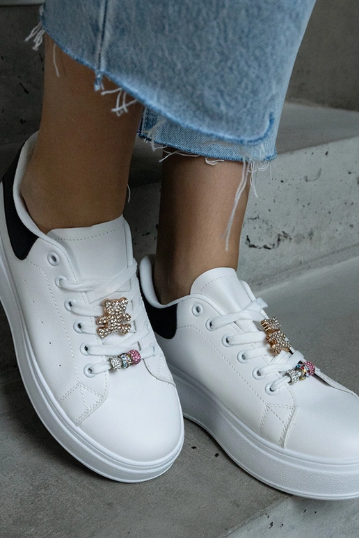 White trainers Justar