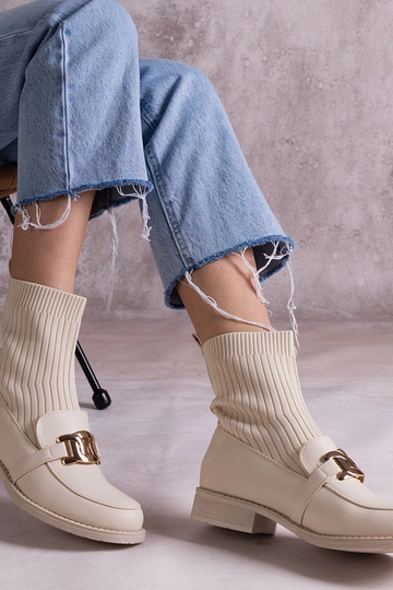 Black cowboy boots on the... 2