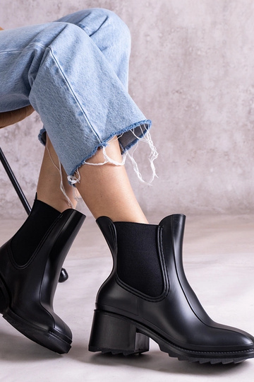 Black high boots Ninfa