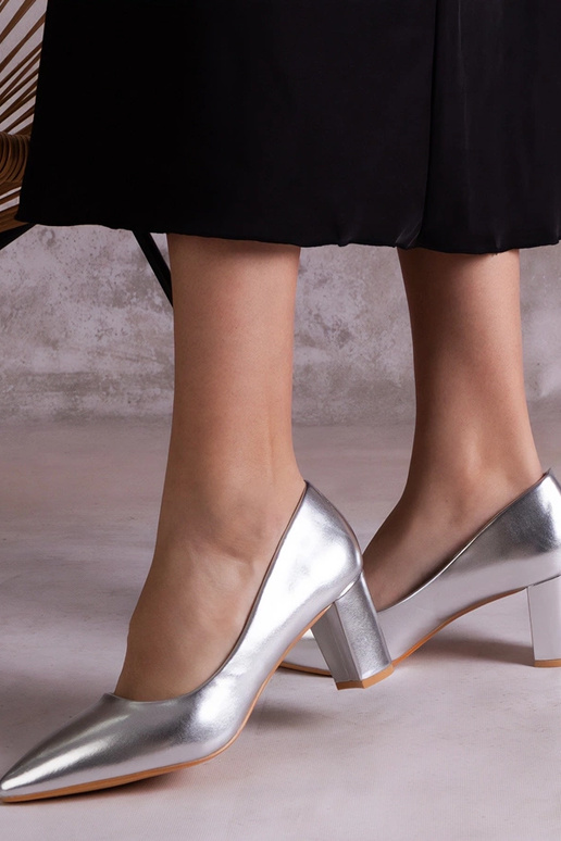 Silver pumps CowGirl