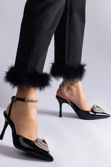 Czarne szpilki z odkrytą... 2