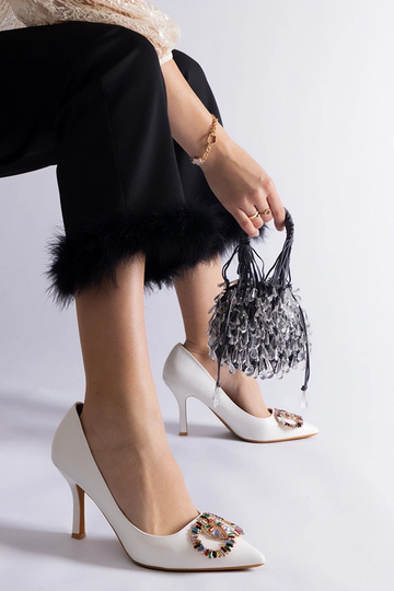 Orange neon Lorine stiletto...