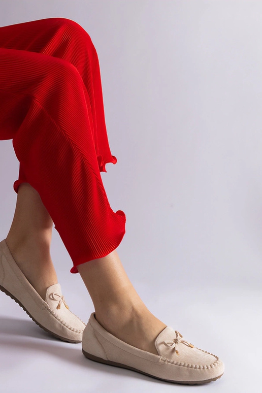 Silver loafers Ilana