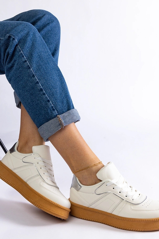 White trainers Justar