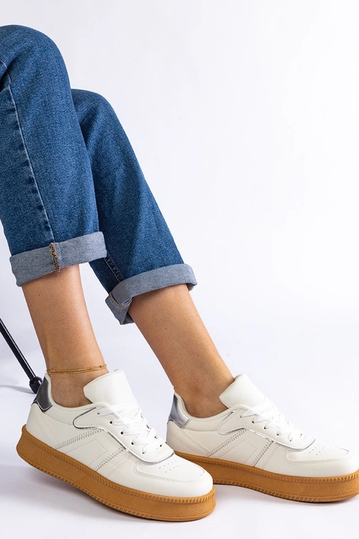 White trainers Justar