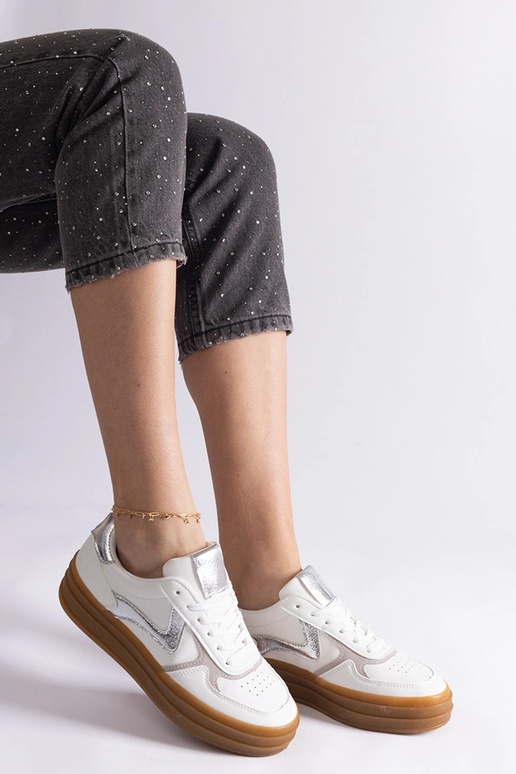 White trainers Justar