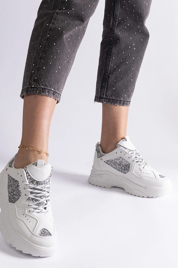 White trainers Justar