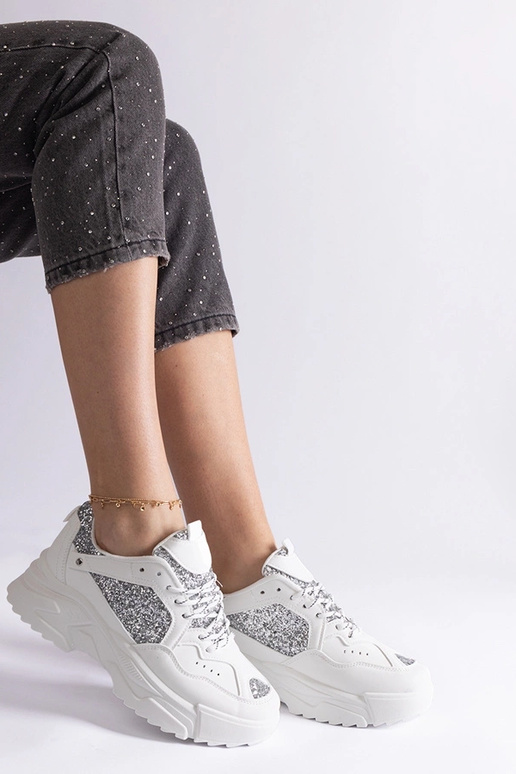 White trainers Justar