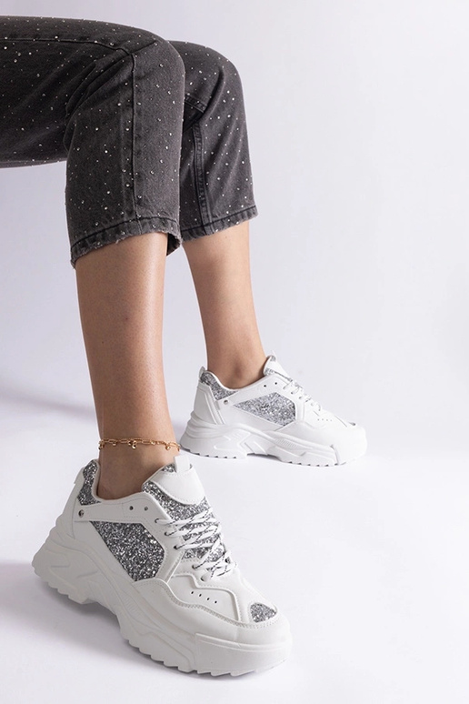 White trainers Justar