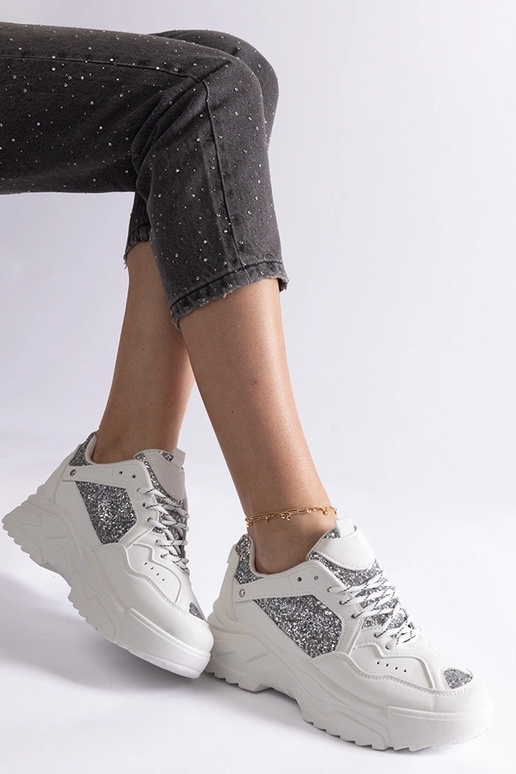 White trainers Justar