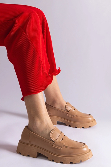 Silver loafers Ilana