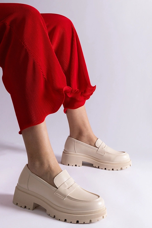 Silver loafers Ilana