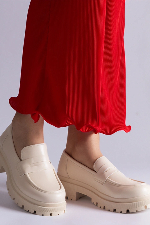 Silver loafers Ilana