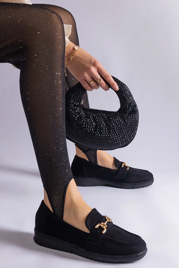 Black loafers Hashtag 2