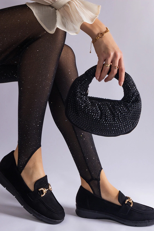 Black loafers Hashtag