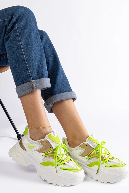 Białe sneakersy sportowe Sulamita