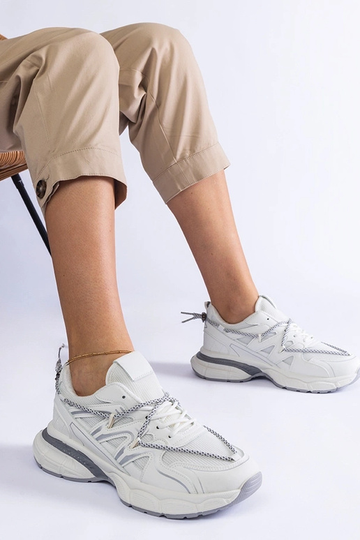 White trainers Justar