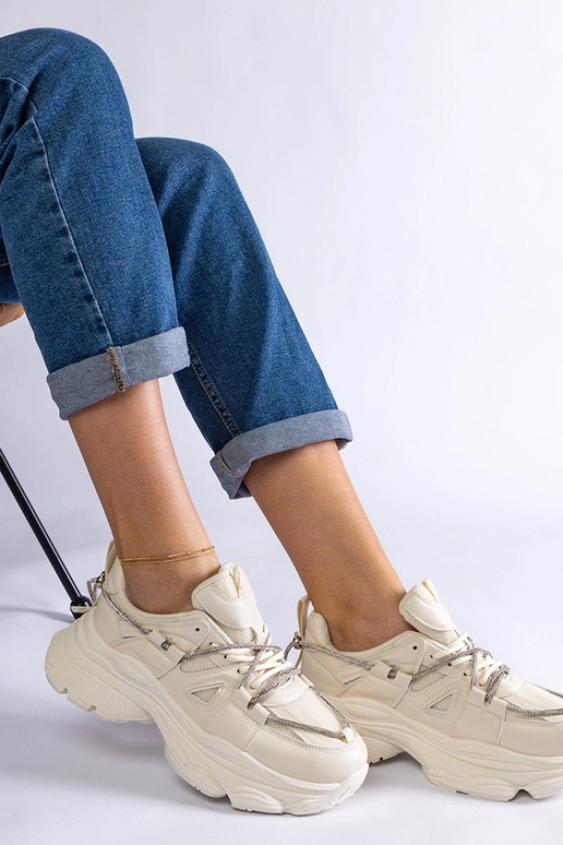 White trainers Justar