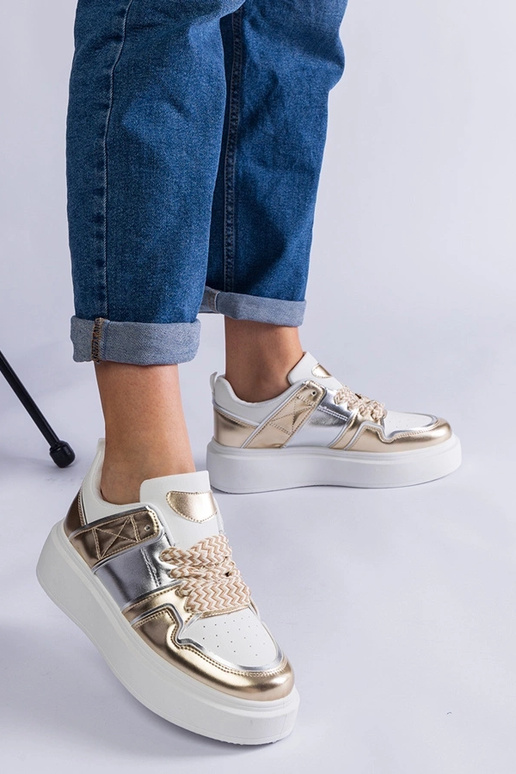 White trainers Justar