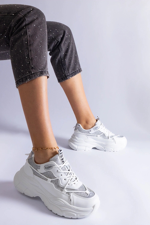 White trainers Justar