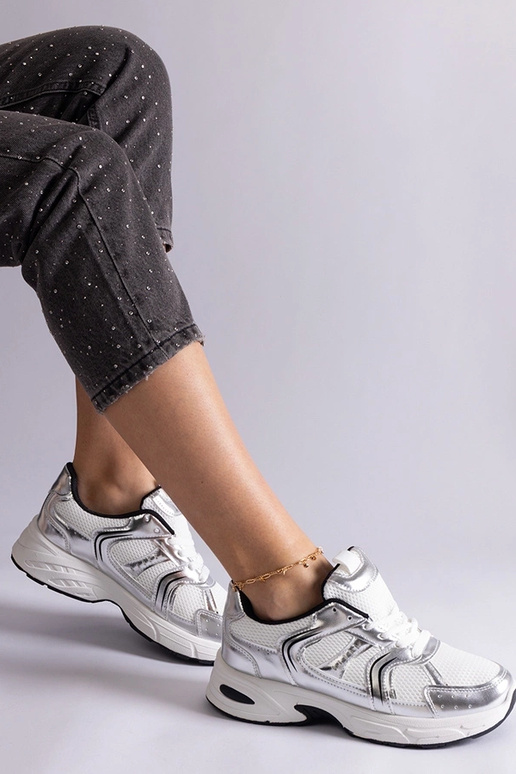 White trainers Justar