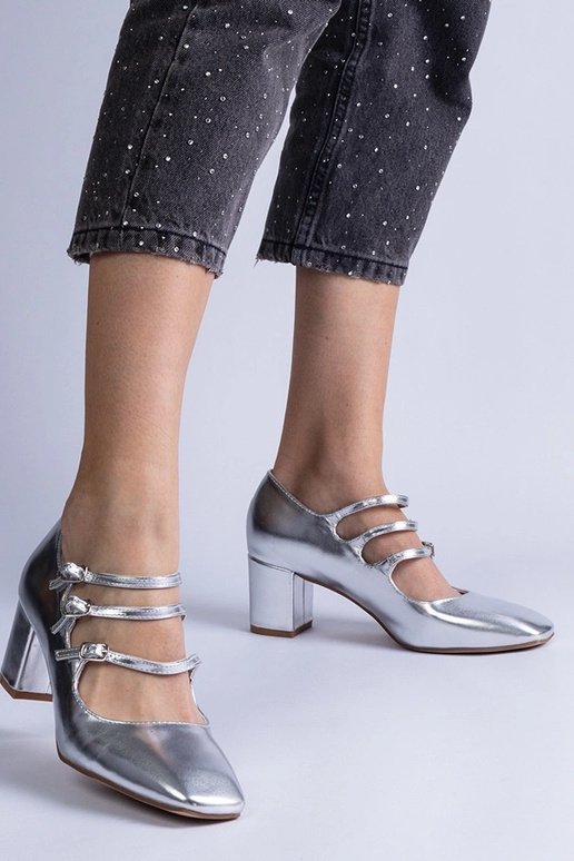 Grey pumps Gemma