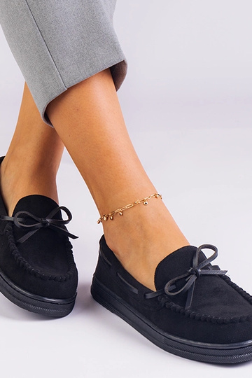 Silver loafers Ilana