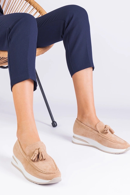 Silver loafers Ilana