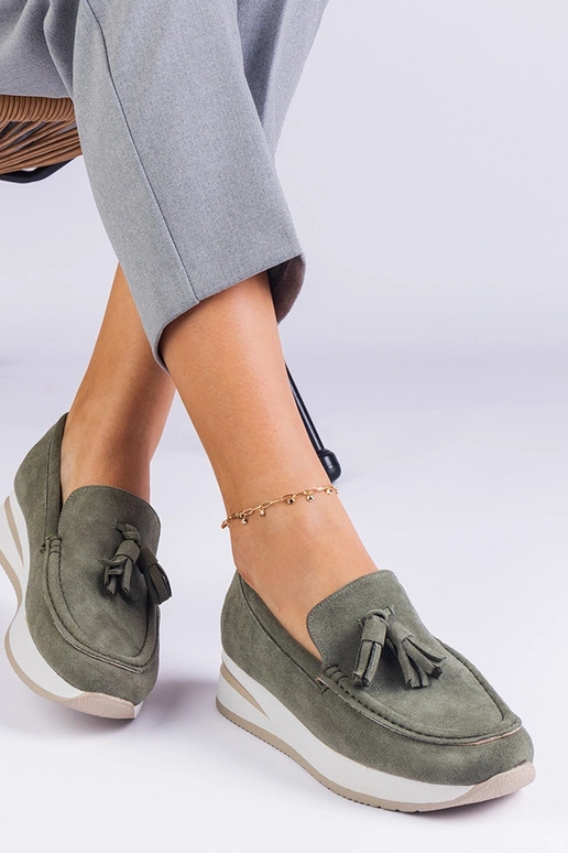 Silver loafers Ilana