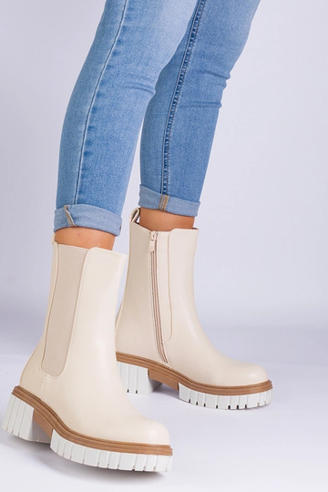 Black cowboy boots on the... 2