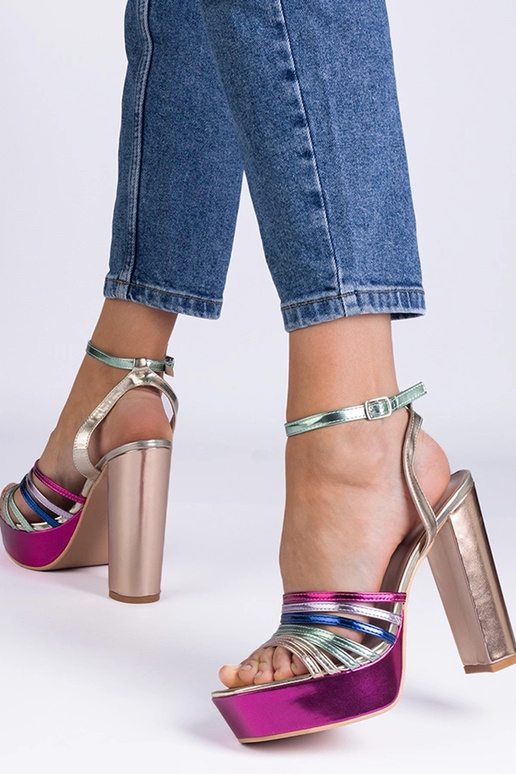 Silver loafers Ilana