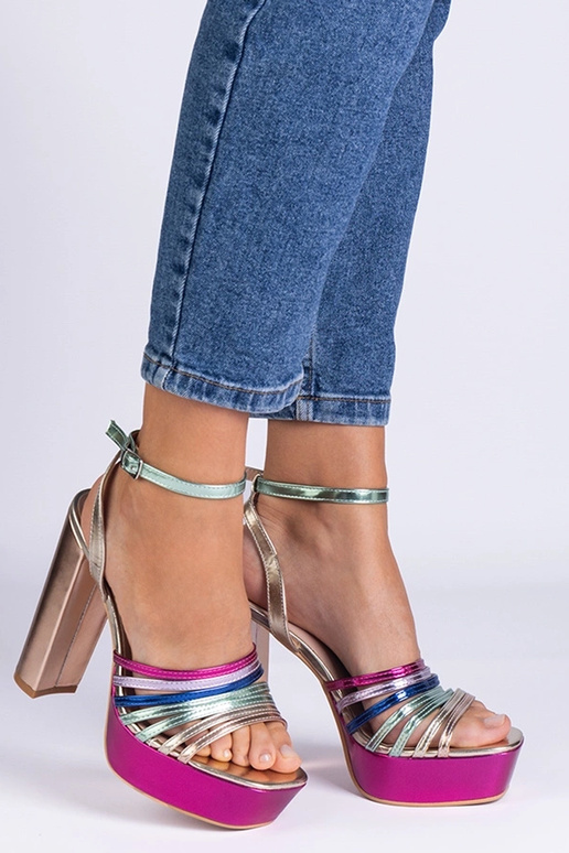 Silver loafers Ilana